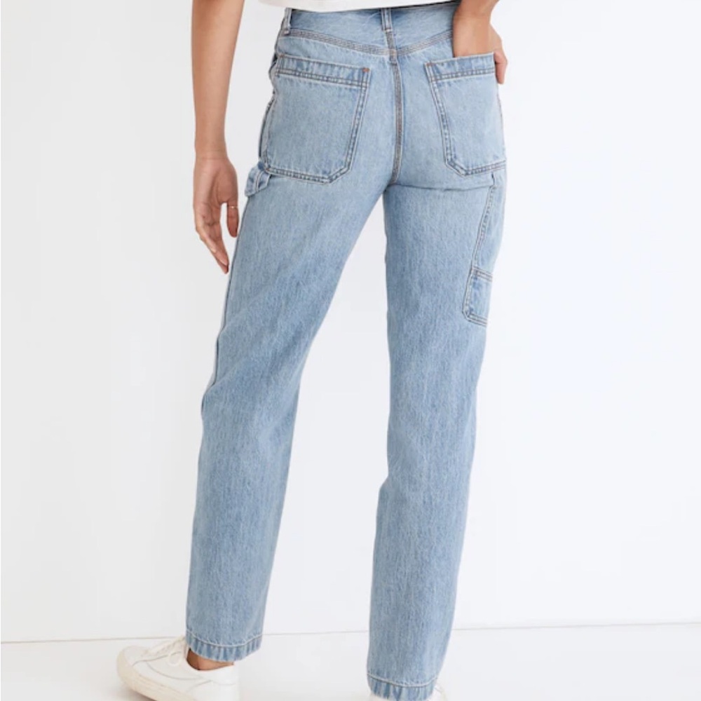 Madewell Perfect Vintage Straight Jeans Carpenter Edition size 26